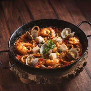 Seafood Paella for Two
